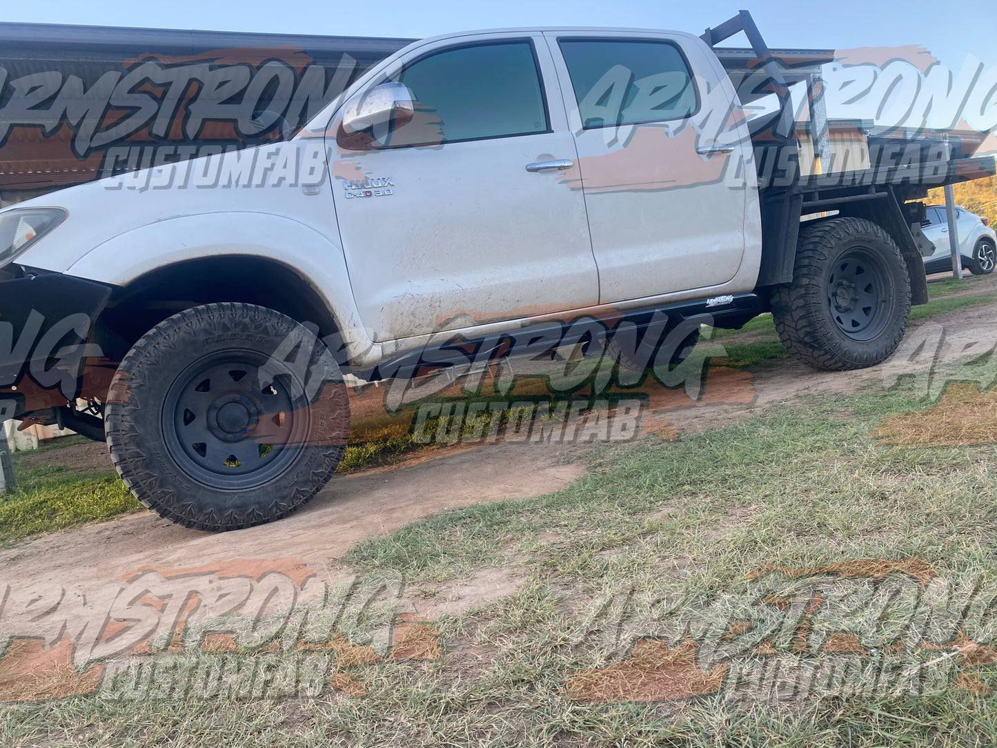 Toyota N70 dual cab rocksliders