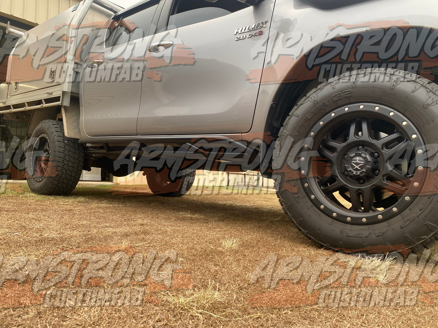 Toyota N80 hilux rocksliders