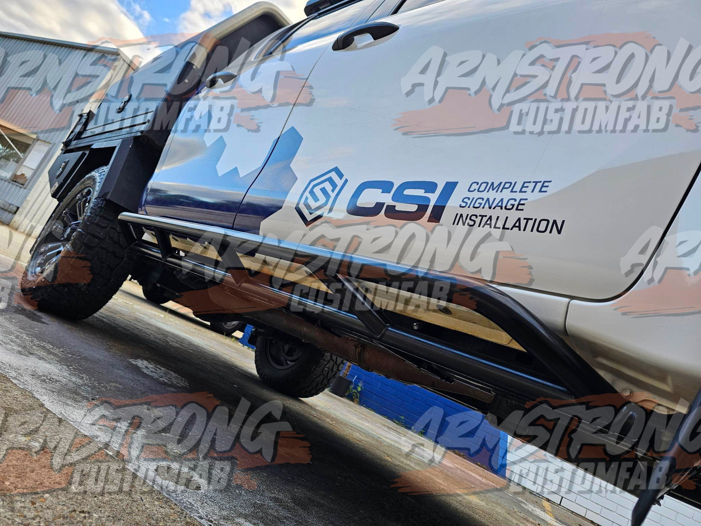 Toyota N80 hilux rocksliders